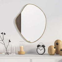 Modern Gold Fitness Wall Mirror